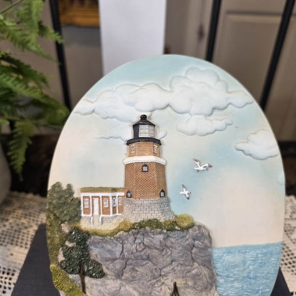 Split Rock Lighthouse MN Lake Superior 3D Wall Plaque Nautical Souvenir Art - Picture 3 of 9